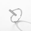 925 Sterling Silver Fashion Delicate Finger Rings