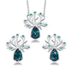 Life Tree Crystal Jewelry Set