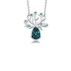 Tree of Life Necklace Crystal From Swarovski