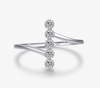 925 Sterling Silver Fashion Delicate Finger Rings