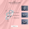 Solid 925 Sterling Silver Infinity Jewelry Set