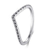 925 Sterling Silver Stackable Simple Ring